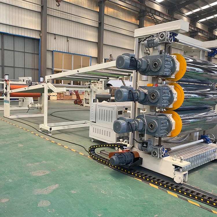 PE PP Single Layer Board Extruder Machine